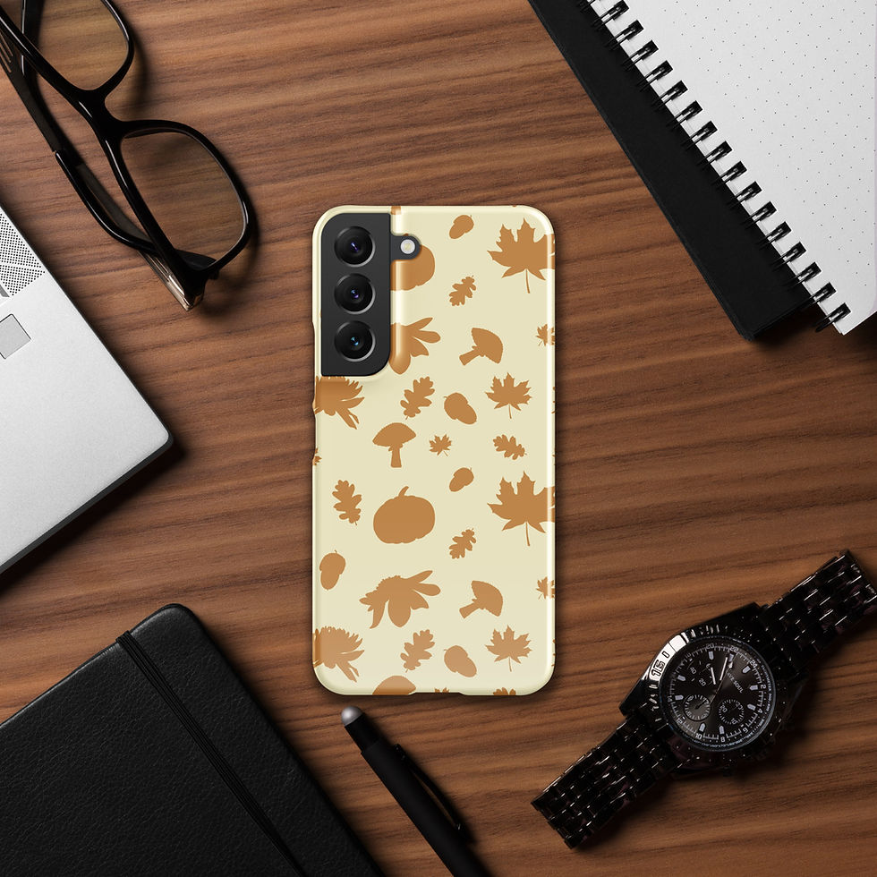 Thumbnail: Autumn Whisper Snap case for Samsung® | Vintage Fall Collection