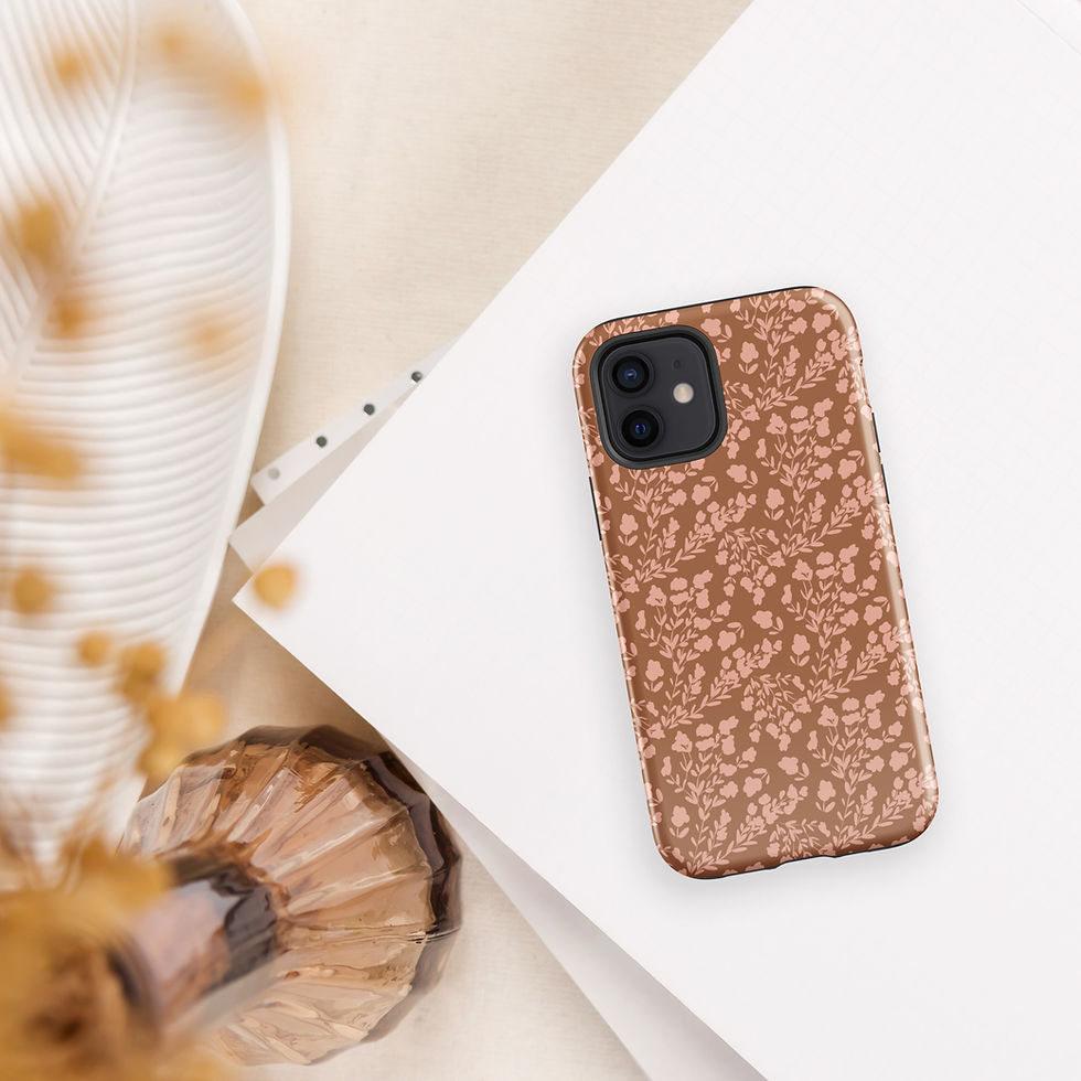 Thumbnail: Gypsum IPhone Case Pastel Brown