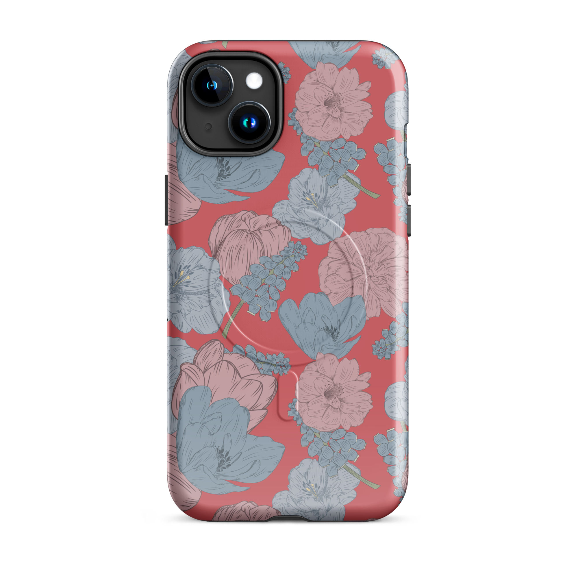 Blush & Sky MagSafe® tough case for iPhone® | Dutch Bloom Collection 2026