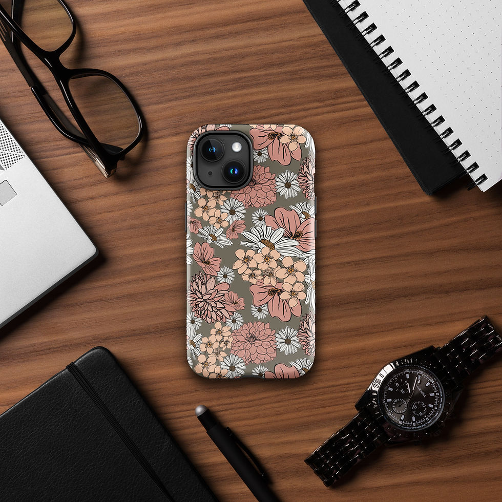 Thumbnail: Summer Garden Tough Case for iPhone® | Summer Vibes Collection |