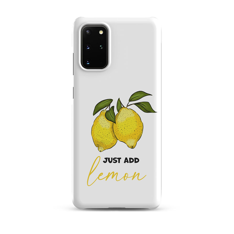 Thumbnail: Just Add Lemon Samsung® Snap Case - Lemon Summer Case | By C Studio®