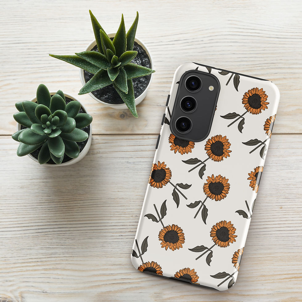 Thumbnail: Sunny Flower Tough Case for Samsung® | Summer Vibes Collection 