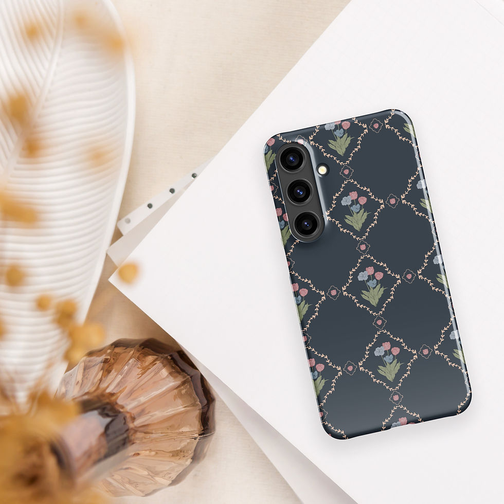 Thumbnail: Tulip Trellis Snap case for Samsung® | Dutch Bloom Collection 2026