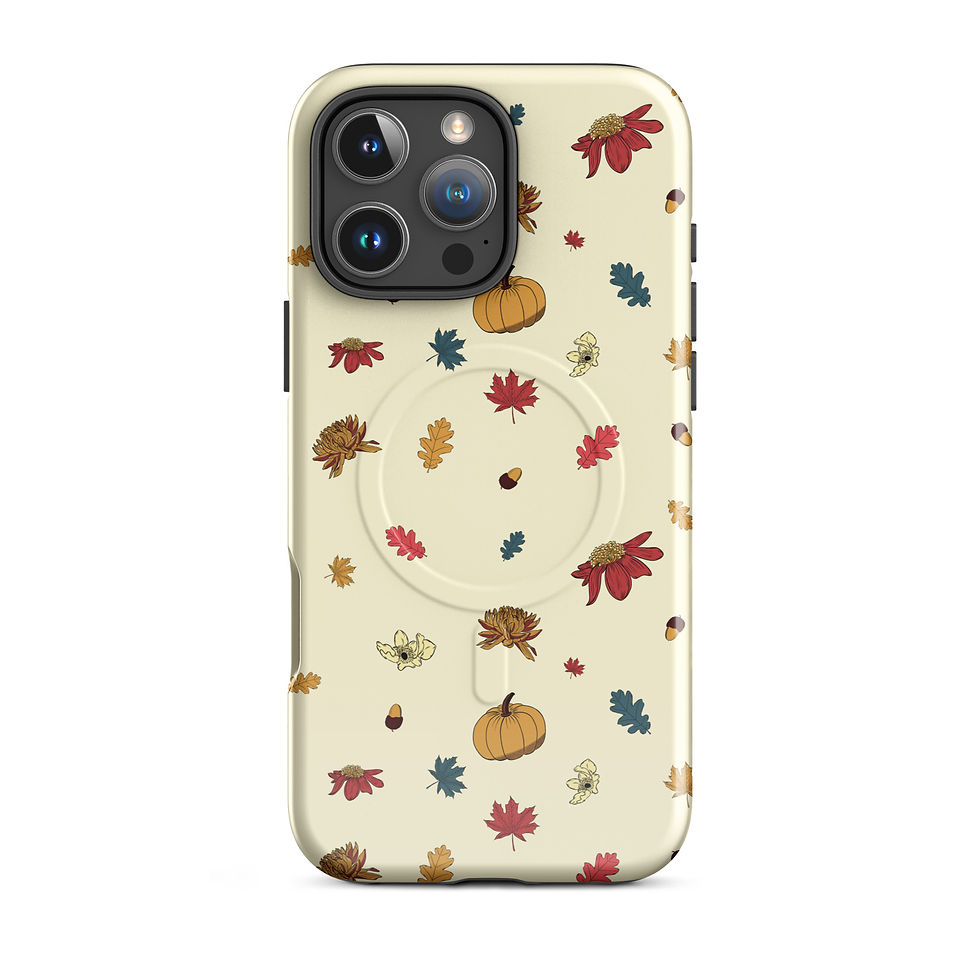 Thumbnail: Autumn Confetti MagSafe® tough case for iPhone® | Vintage Fall Collection | By C Studio®