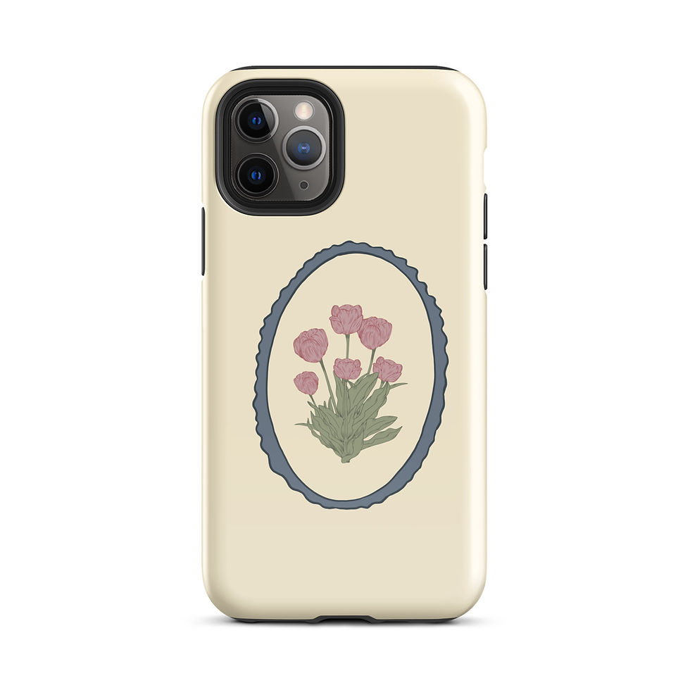 Thumbnail: Tulip Frame Tough Case for iPhone® | Dutch Bloom Collection 2026