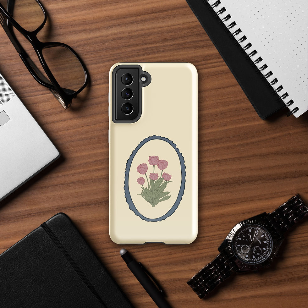 Thumbnail: Tulip Frame Tough case for Samsung® | Dutch Bloom Collection 2026