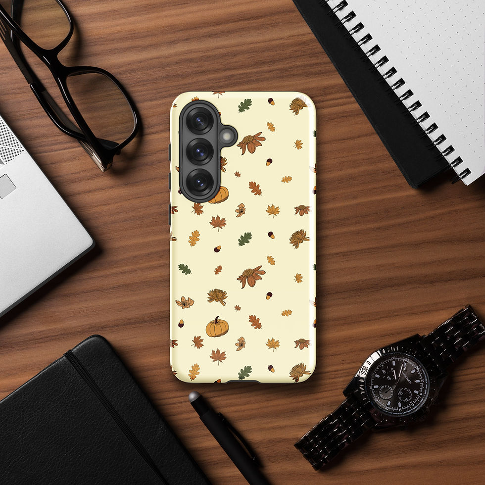 Thumbnail: Autumn Confetti Tough case for Samsung® | Vintage Fall Collection 