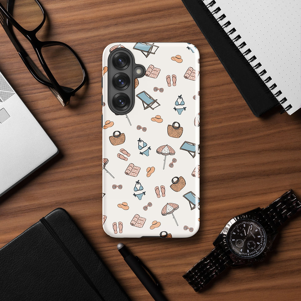 Thumbnail: Beach Essentials Tough Case for Samsung® | Summer Vibes Collection 