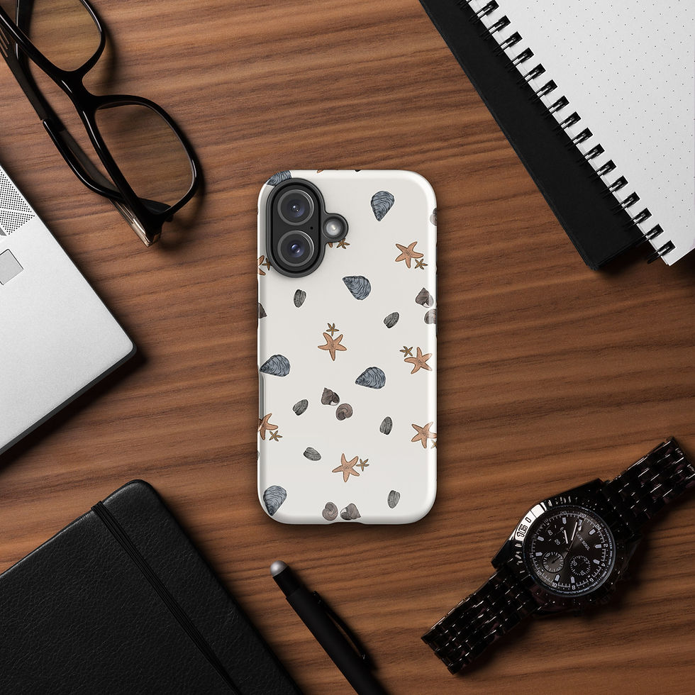 Thumbnail: Beach Shells Tough Case for iPhone® | Summer Vibes Collection 