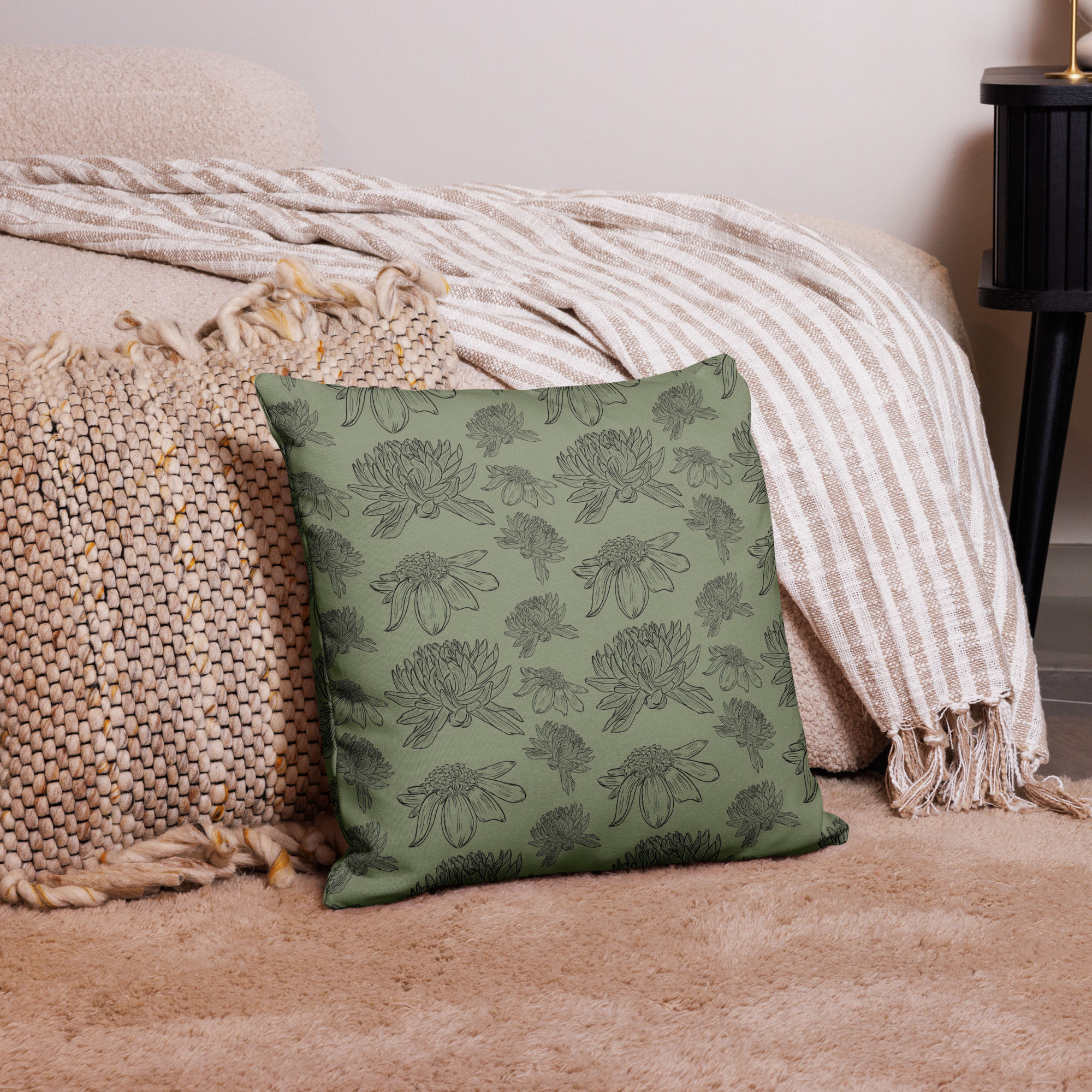 Seasonal Outlines Pillow Case | Vintage Fall Collection