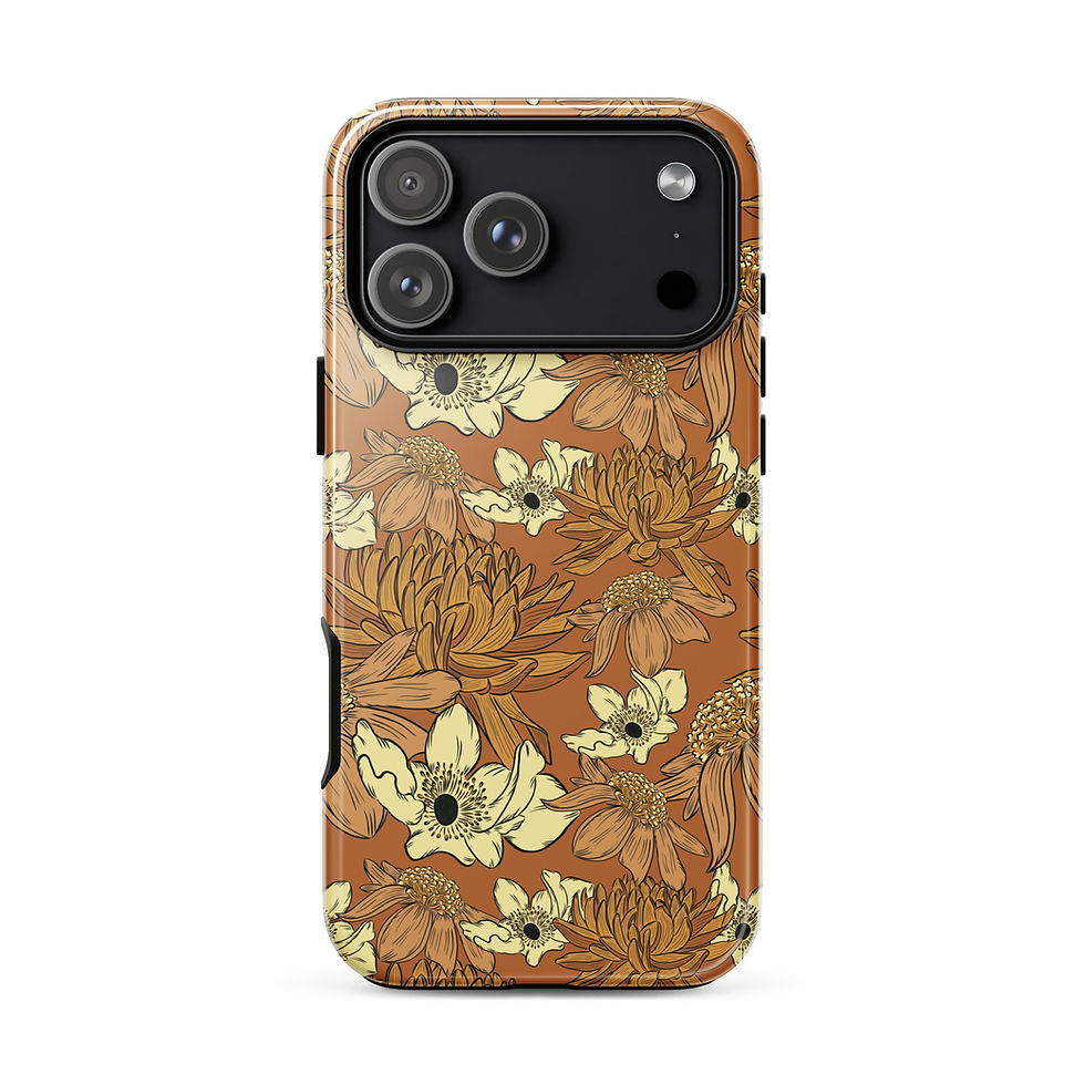 Thumbnail: Vintage Florals Tough Case for iPhone® | Vintage Fall Collection | By C Studio®