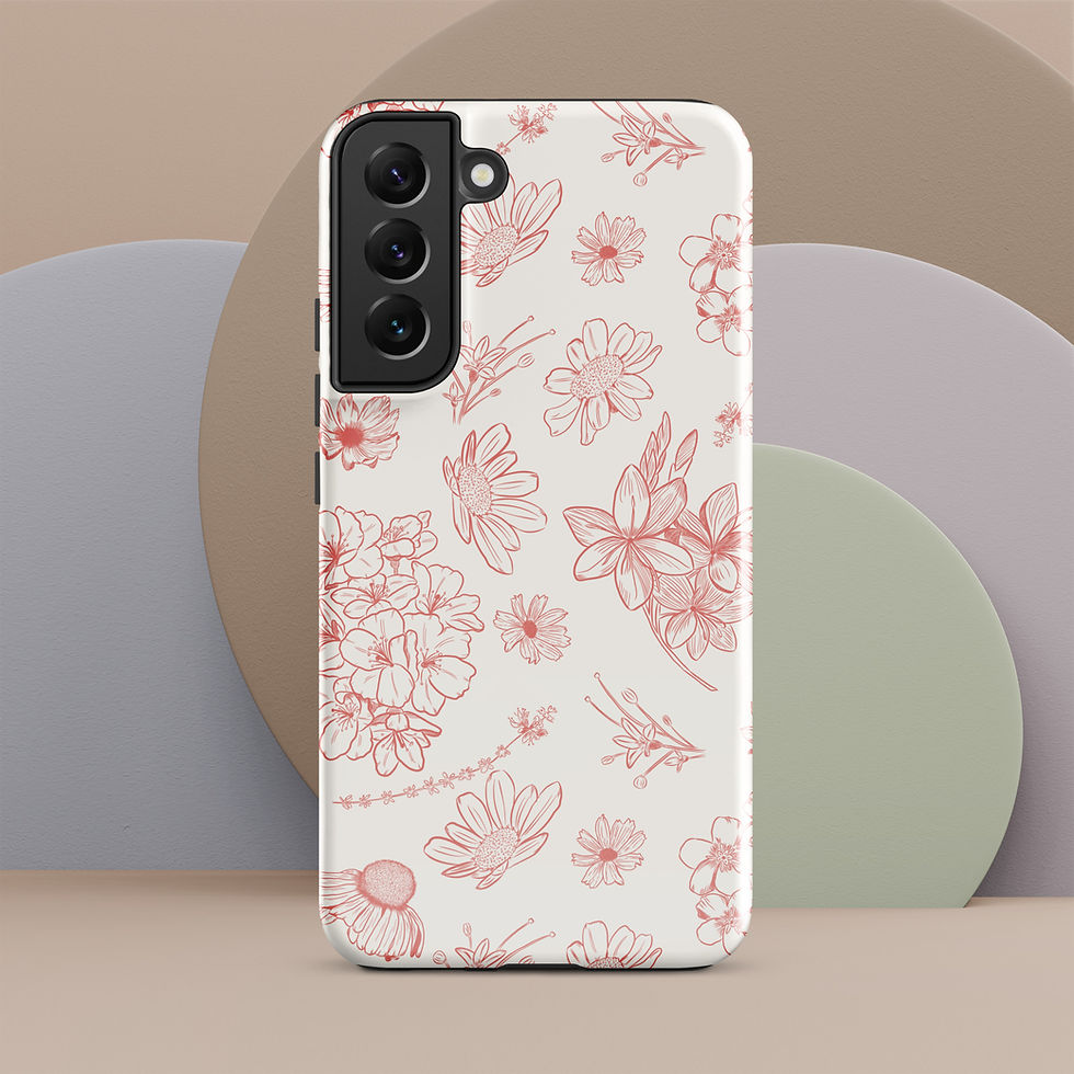 Thumbnail: Flowers Phone Case Samsung