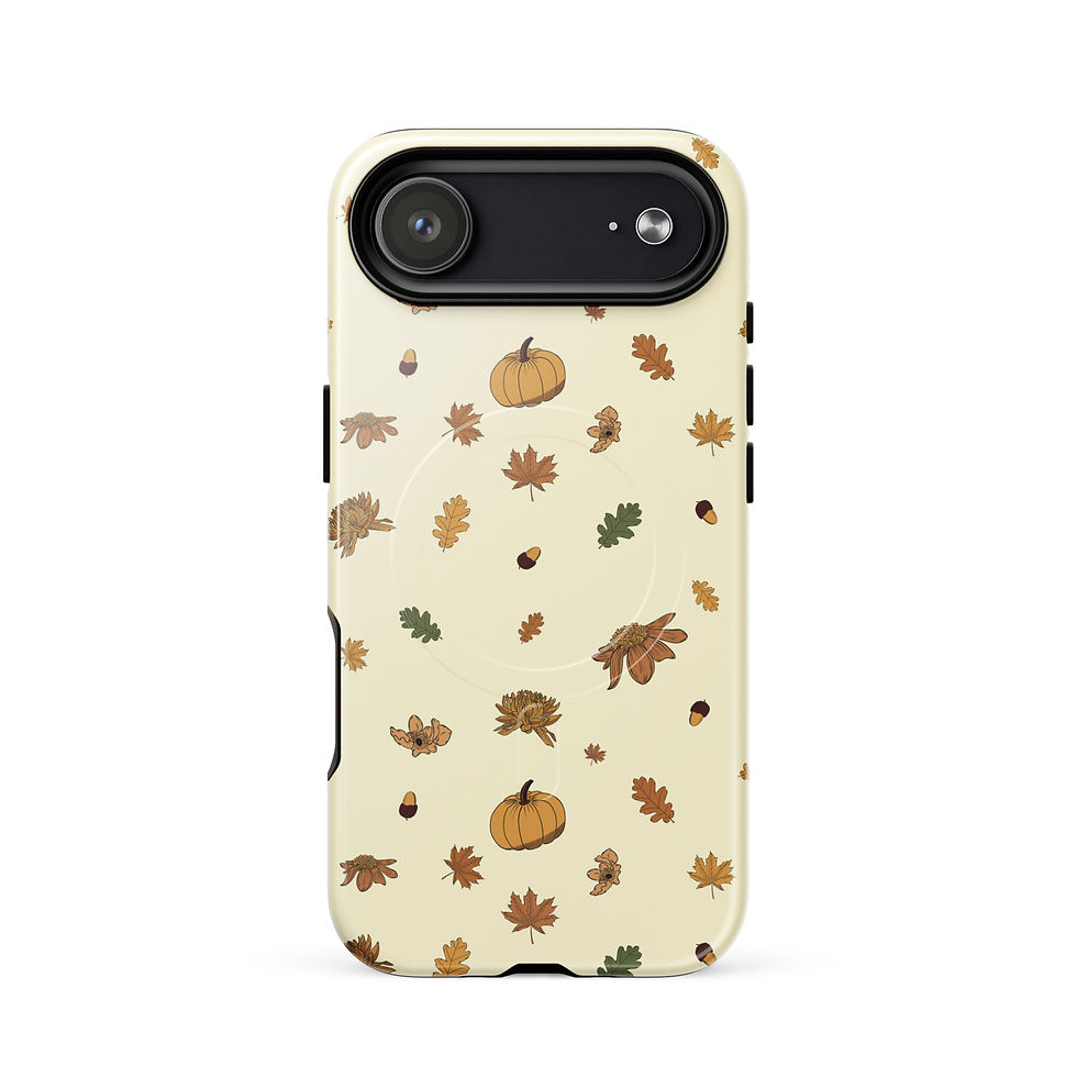 Thumbnail: Autumn Confetti MagSafe® tough case for iPhone® | Vintage Fall Collection