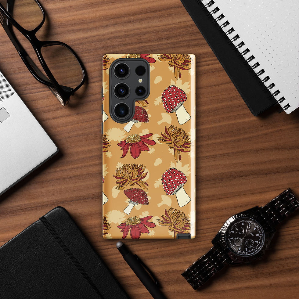 Thumbnail: Forest Glow Tough case for Samsung® | Vintage Fall Collection | By C Studio®