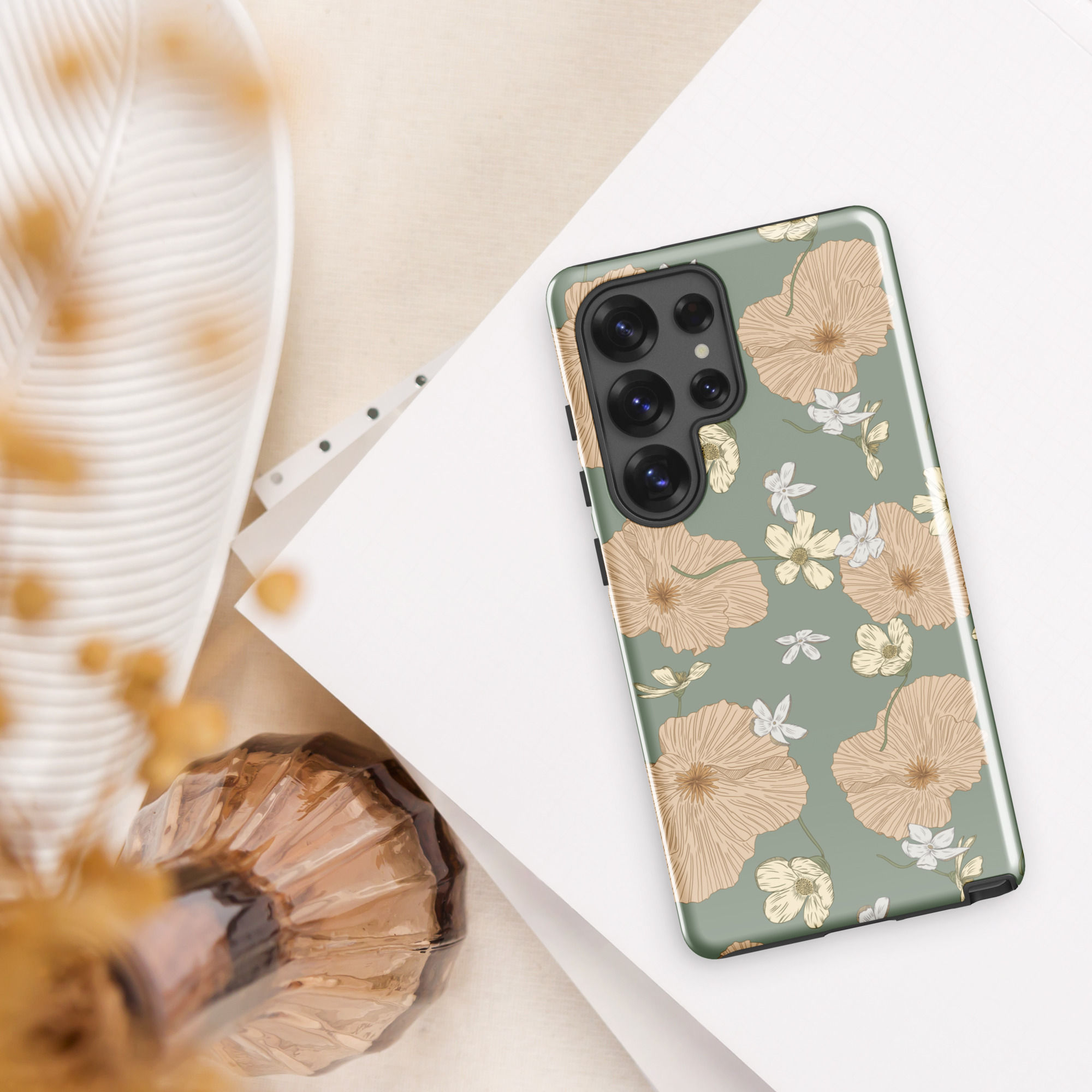 Poppy Parade Tough case for Samsung®  | Dutch Bloom Collection 2026