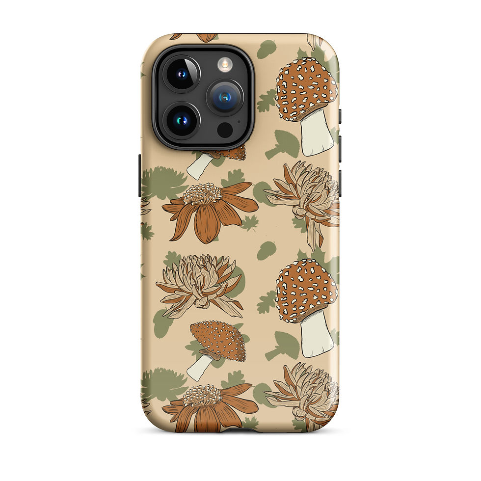 Thumbnail: Forest Glow Tough Case for iPhone® ' Vintage Fall Collection | By C Studio®