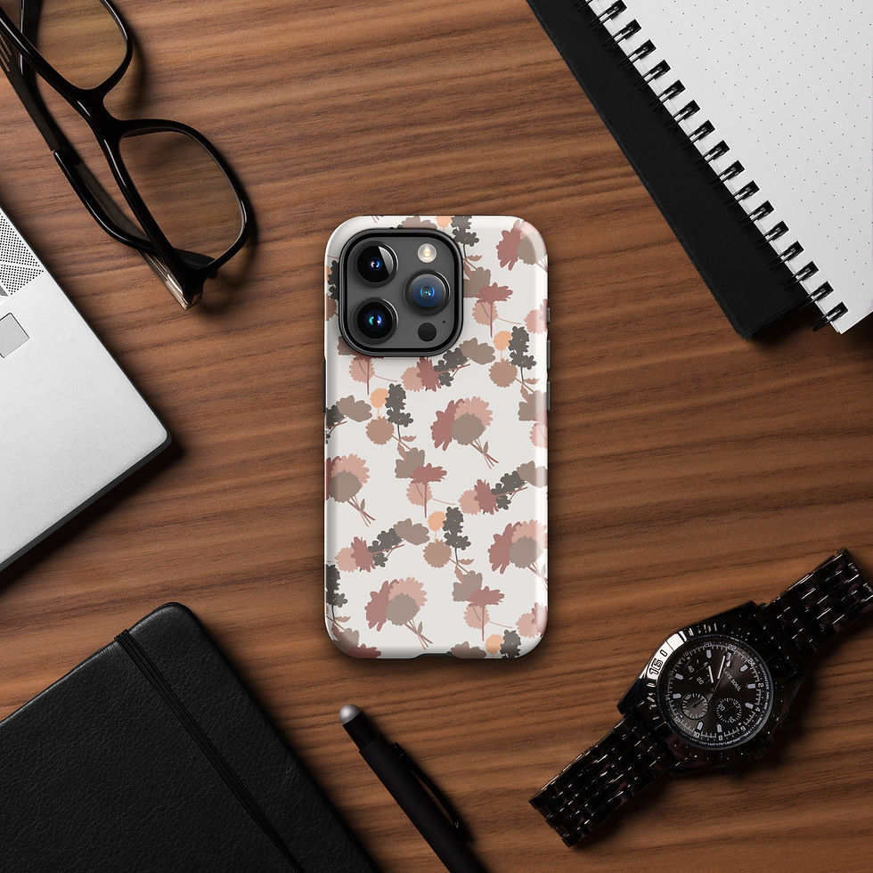Thumbnail: Summer Garden Pastel Tough Case for iPhone® | Summer Vibes Collection 
