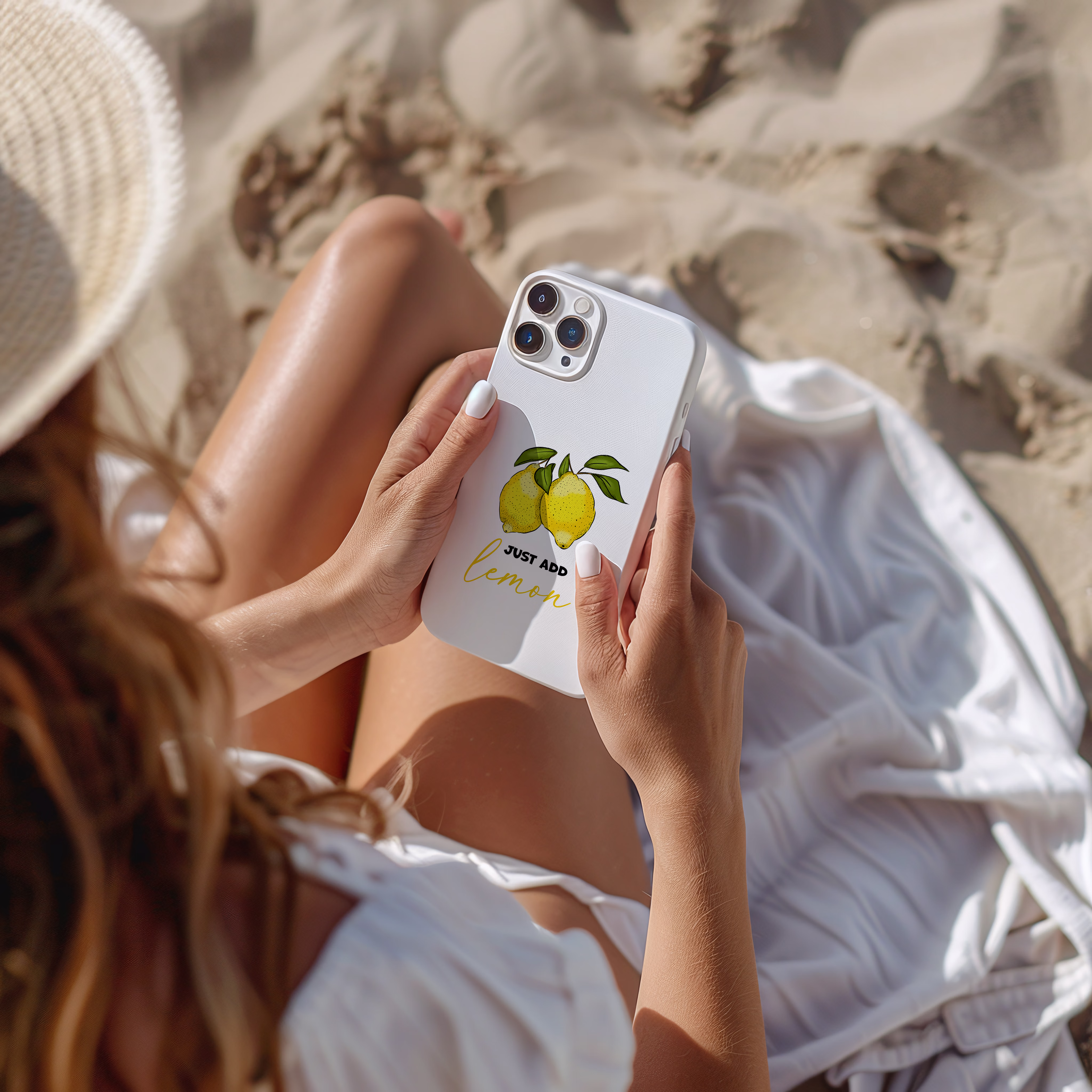 'Just Add Lemon' Phone Case