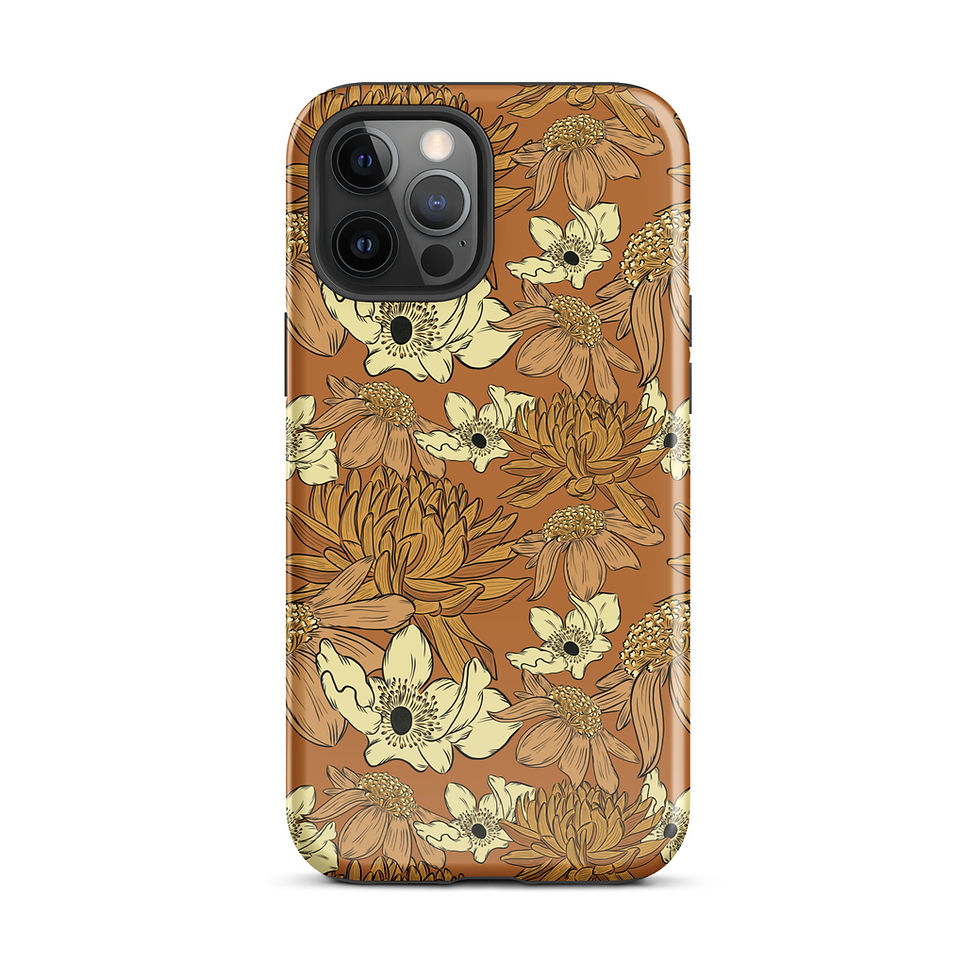 Thumbnail: Vintage Florals Tough Case for iPhone® | Vintage Fall Collection | By C Studio®