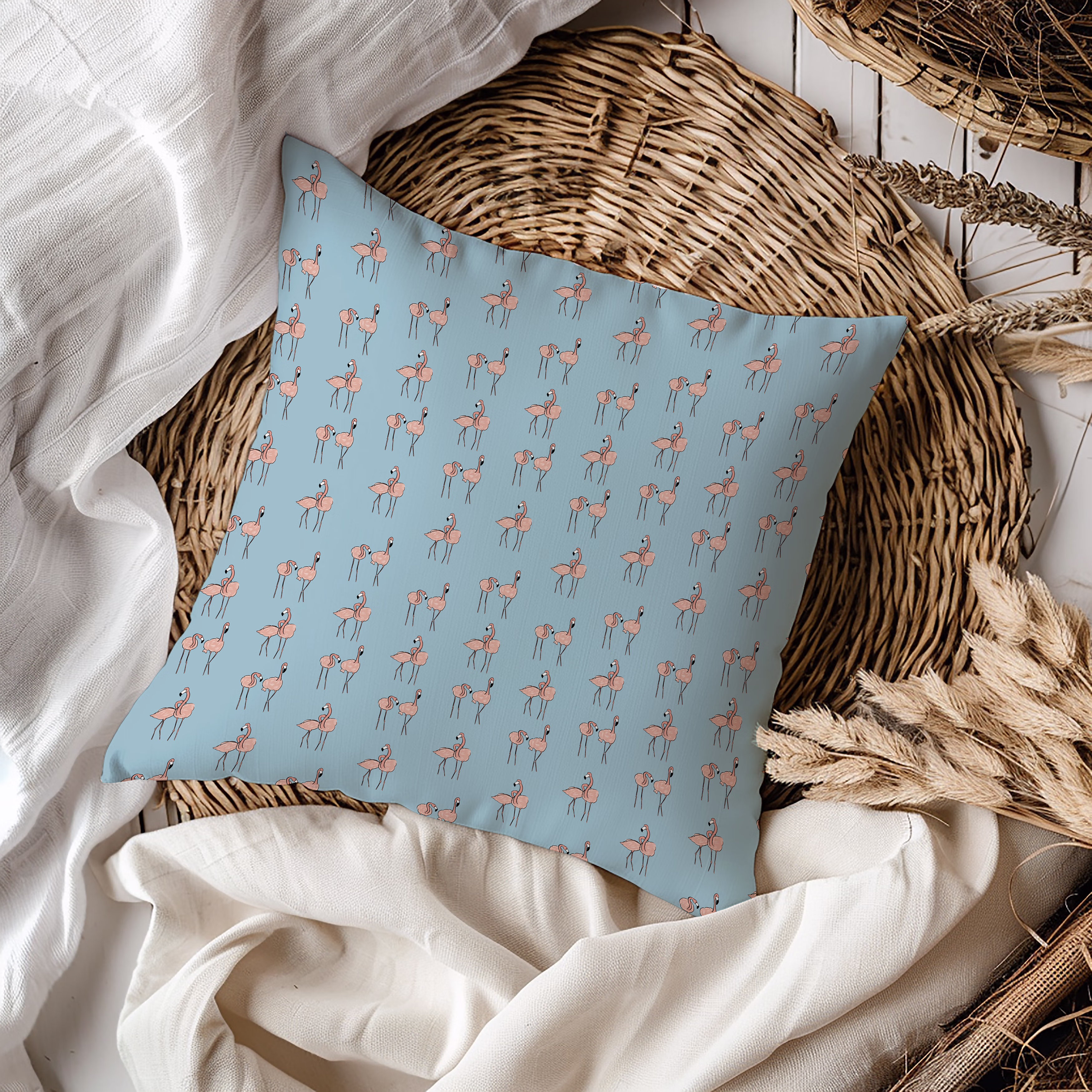 Flamingos Pillow