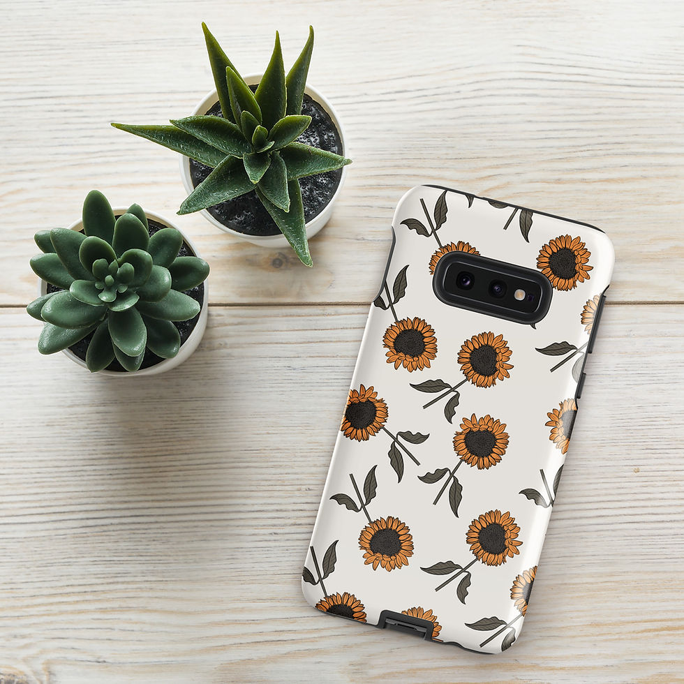 Thumbnail: Sunny Flower Tough Case for Samsung® | Summer Vibes Collection 