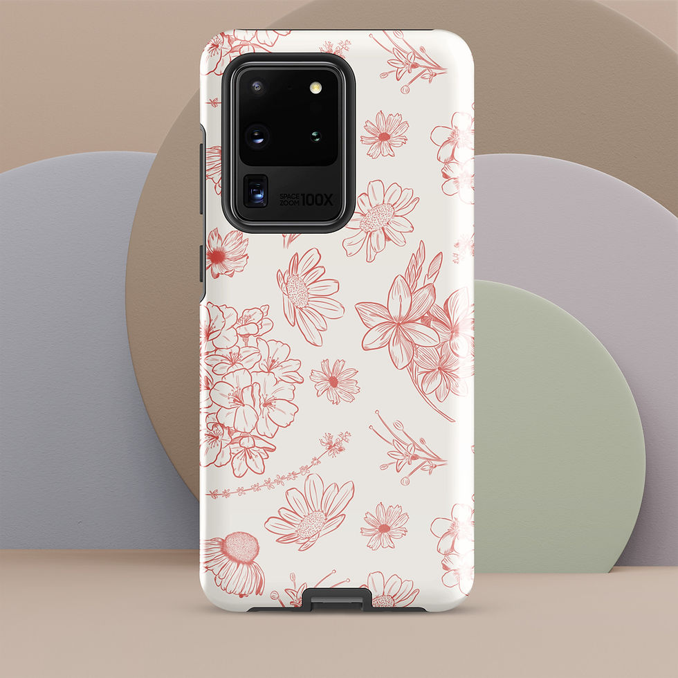 Thumbnail: Flowers Phone Case Samsung