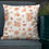 Thumbnail: Flowers LadyBug Pillow White