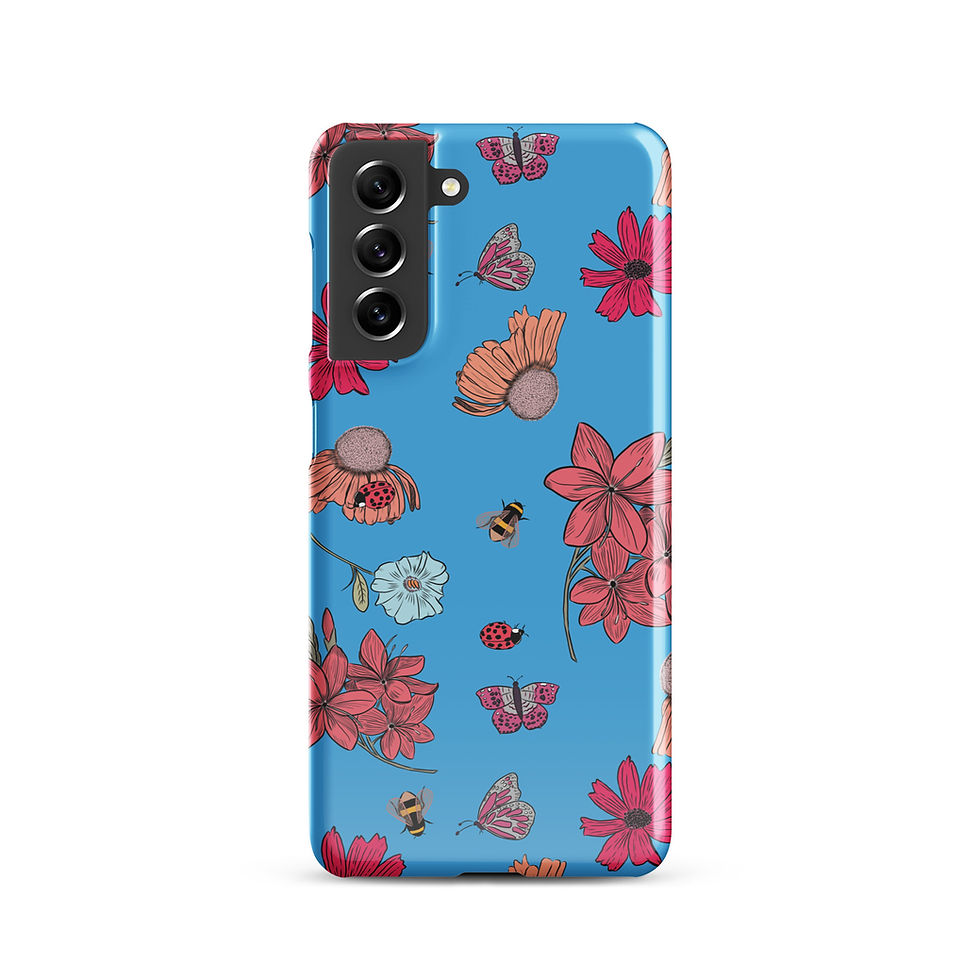 Thumbnail: Flowers LadyBugs Samsung Snap Case
