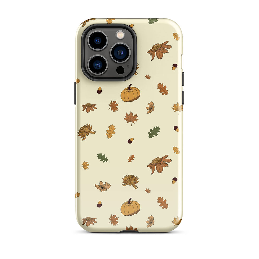 Thumbnail: Autumn Confetti Tough Case for iPhone® | Vintage Fall Collection | By C Studio®