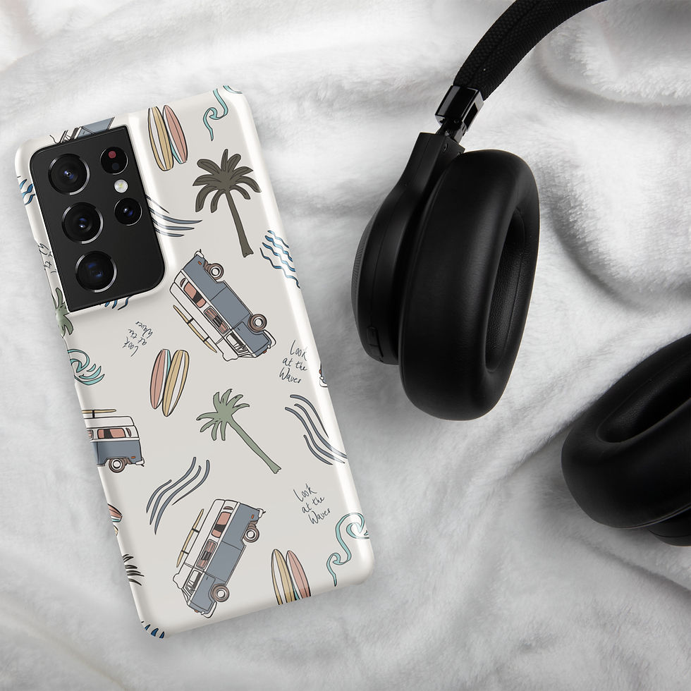 Thumbnail: Summer Surfin' Snap Case for Samsung® | Summer Vibes Collection 