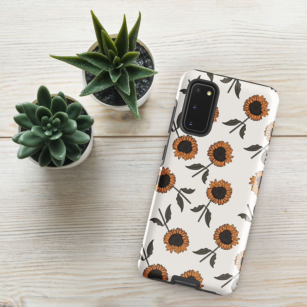 Thumbnail: Sunny Flower Tough Case for Samsung® | Summer Vibes Collection 