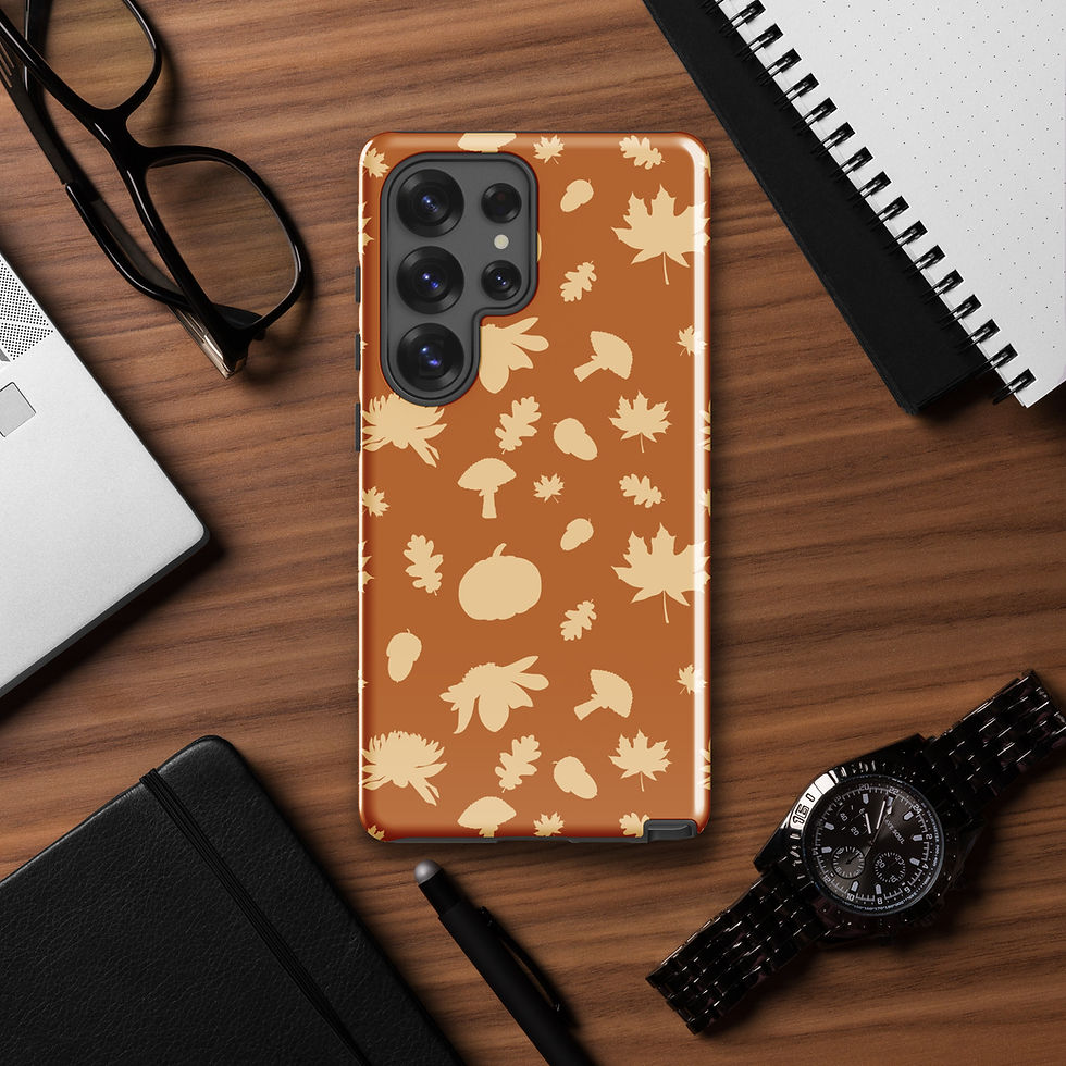 Thumbnail: Autumn Whisper Tough case for Samsung® | Vintage Fall Collection
