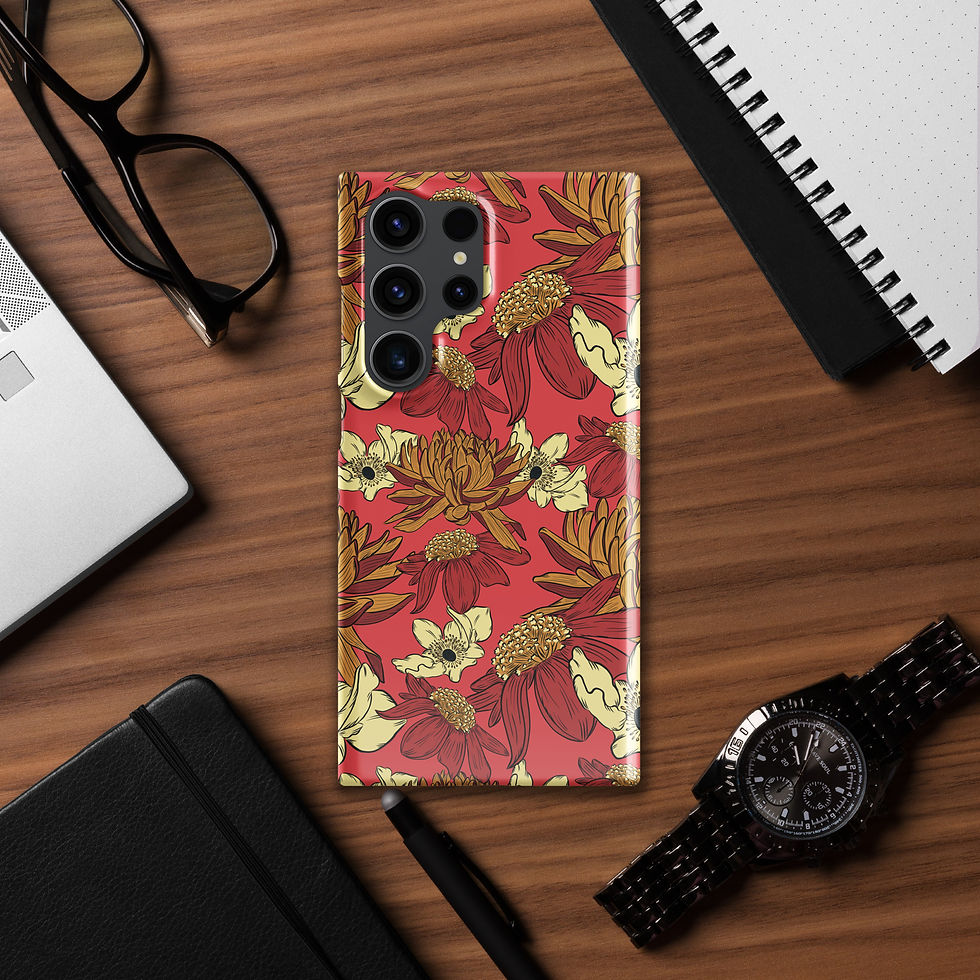 Thumbnail: Vintage Florals Snap case for Samsung® | Vintage Fall Collection 