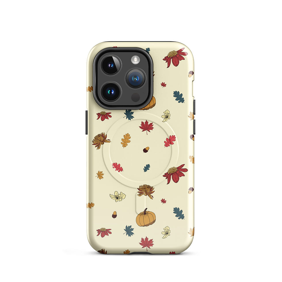 Thumbnail: Autumn Confetti MagSafe® tough case for iPhone® | Vintage Fall Collection | By C Studio®