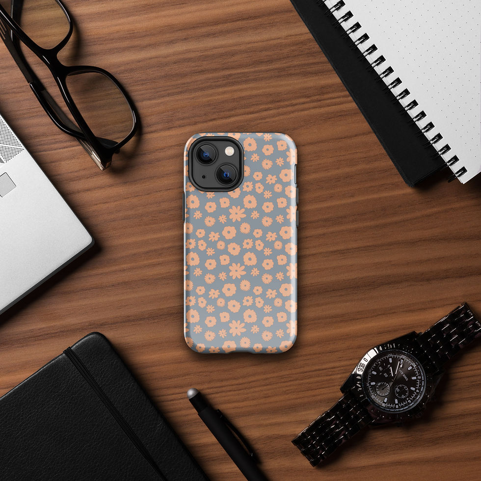 Thumbnail: Tiny Flowers IPhone Case Pastel