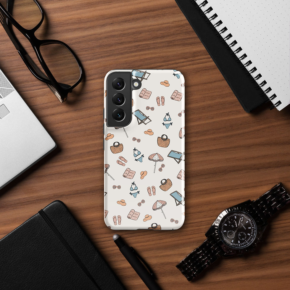 Thumbnail: Beach Essentials Tough Case for Samsung® | Summer Vibes Collection 