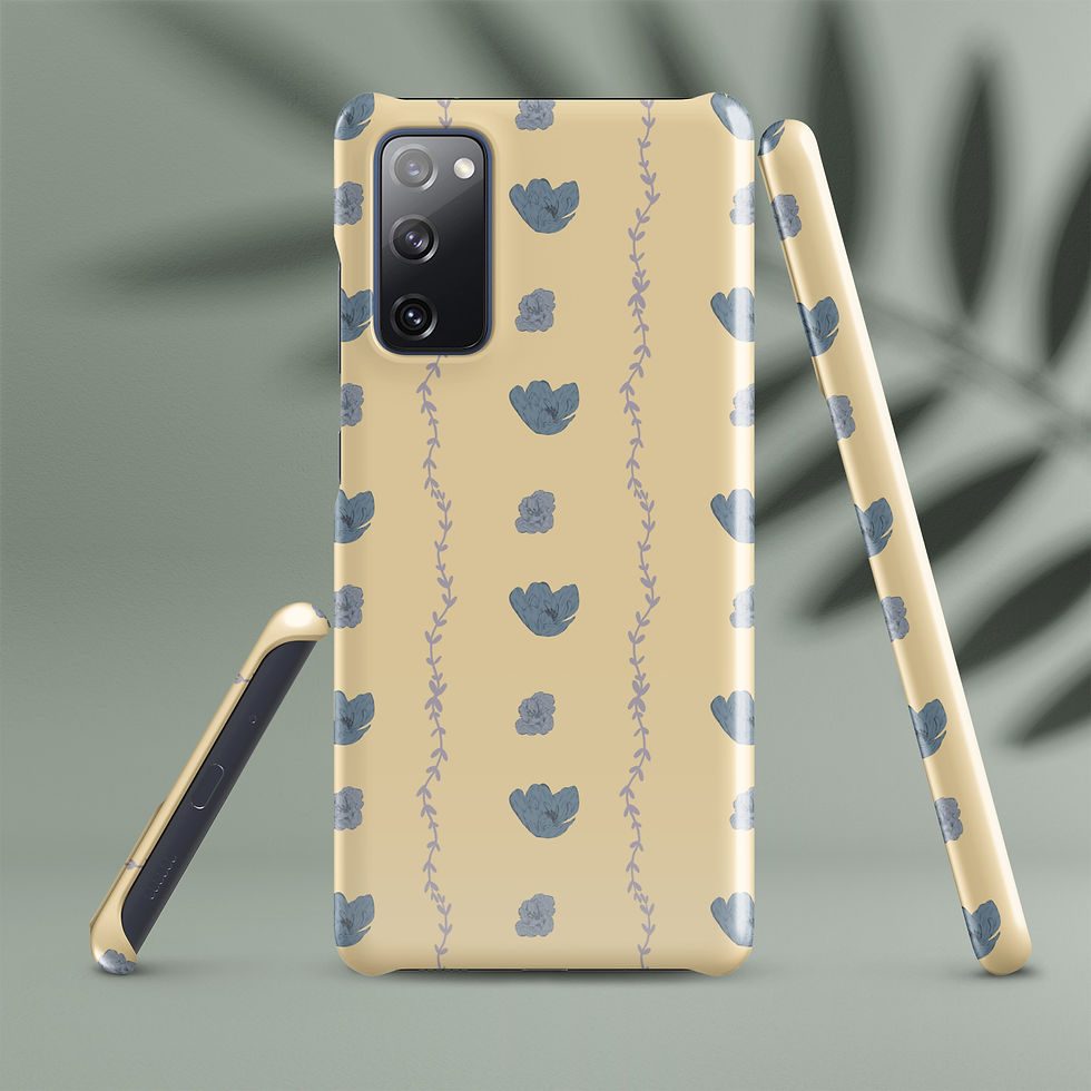 Thumbnail: Botanical Blueprint Snap case for Samsung® | Dutch Bloom Collection 2026