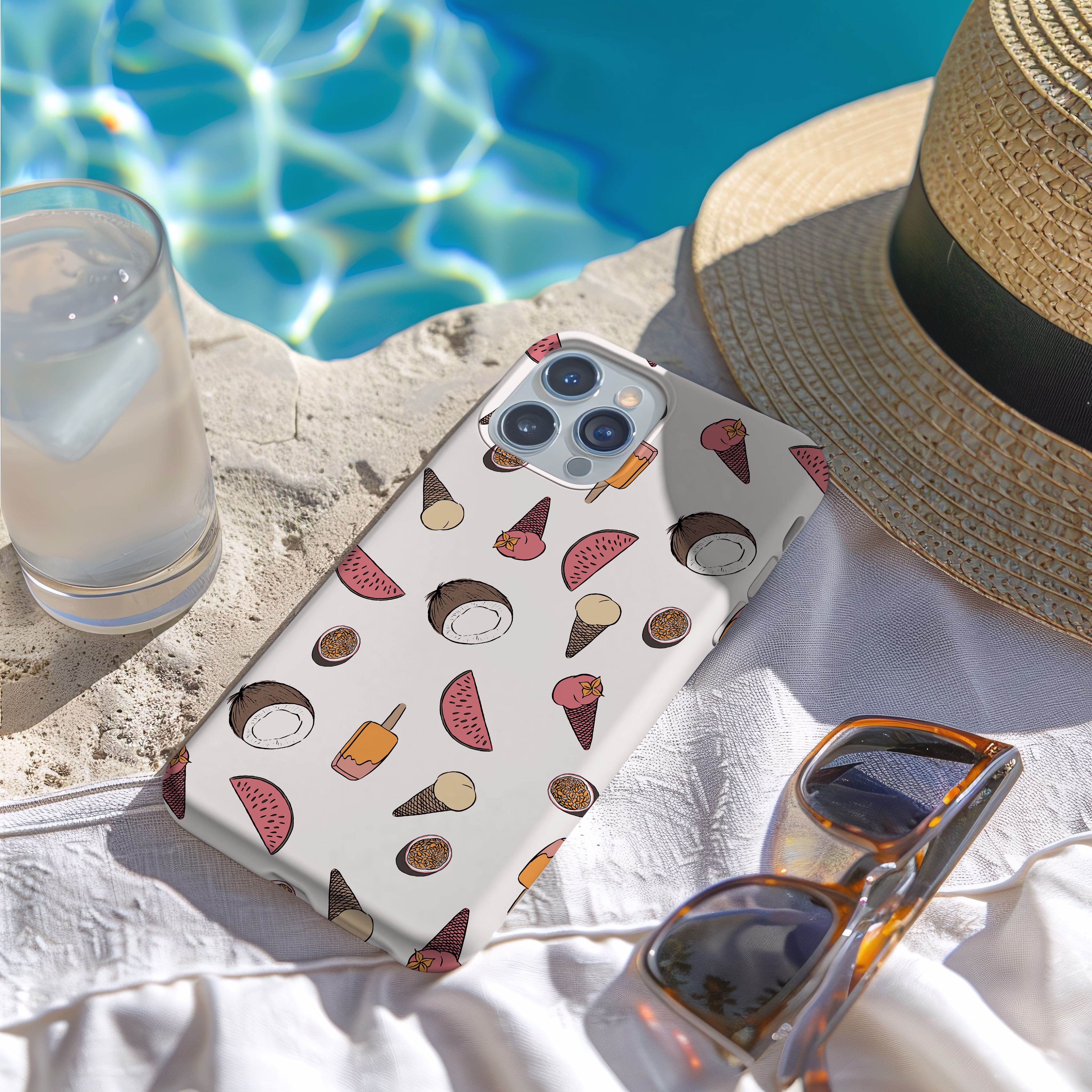 Summer Food Ice cream  Phone Case