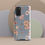 Thumbnail: Flowers LadyBugs Samsung Phone Case Pastel Blue