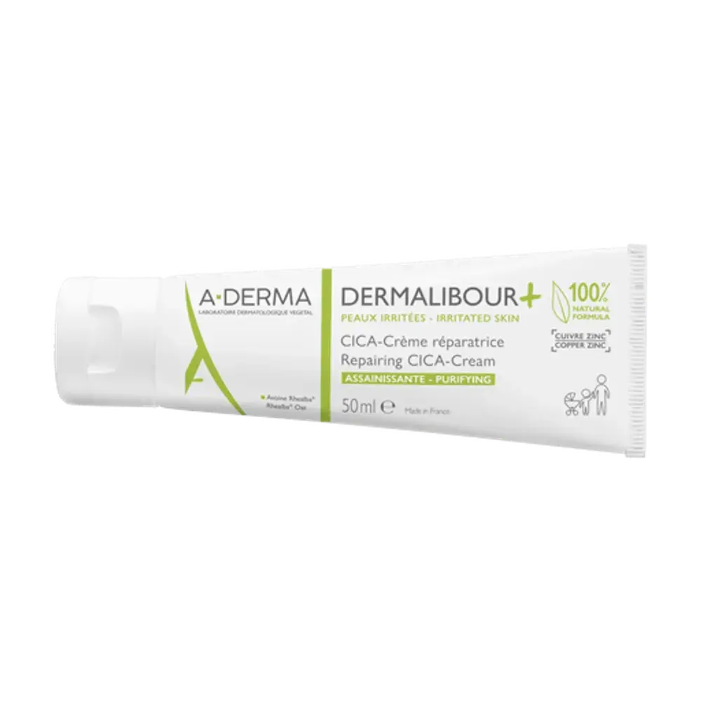 A-Derma Dermalibour+Purifying Repairing Cica-Cream