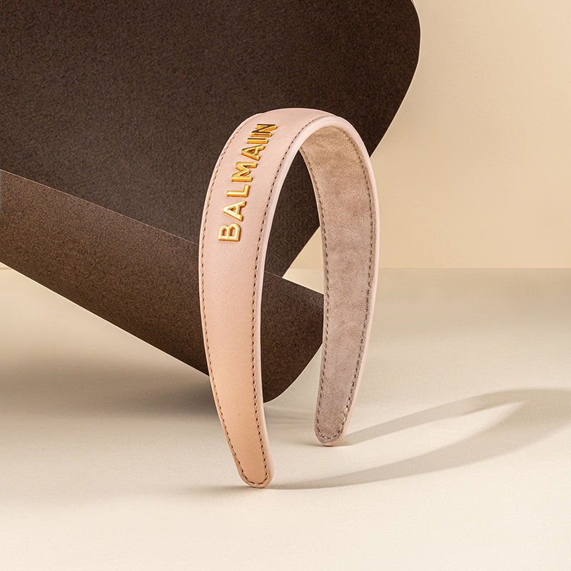 Thumbnail: BALMAIN HAIR  / Leather Headband SS22