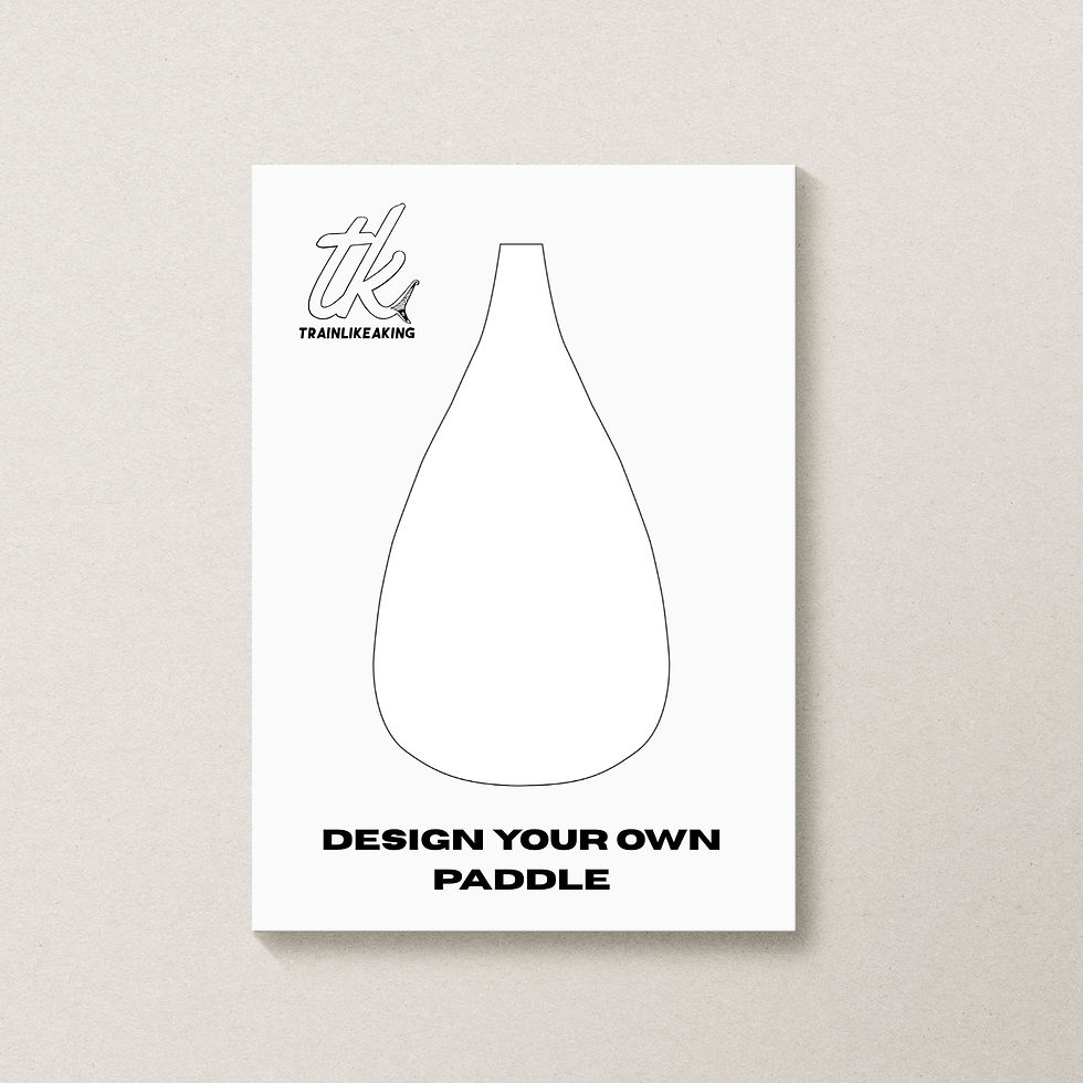 Design Your Own Paddle