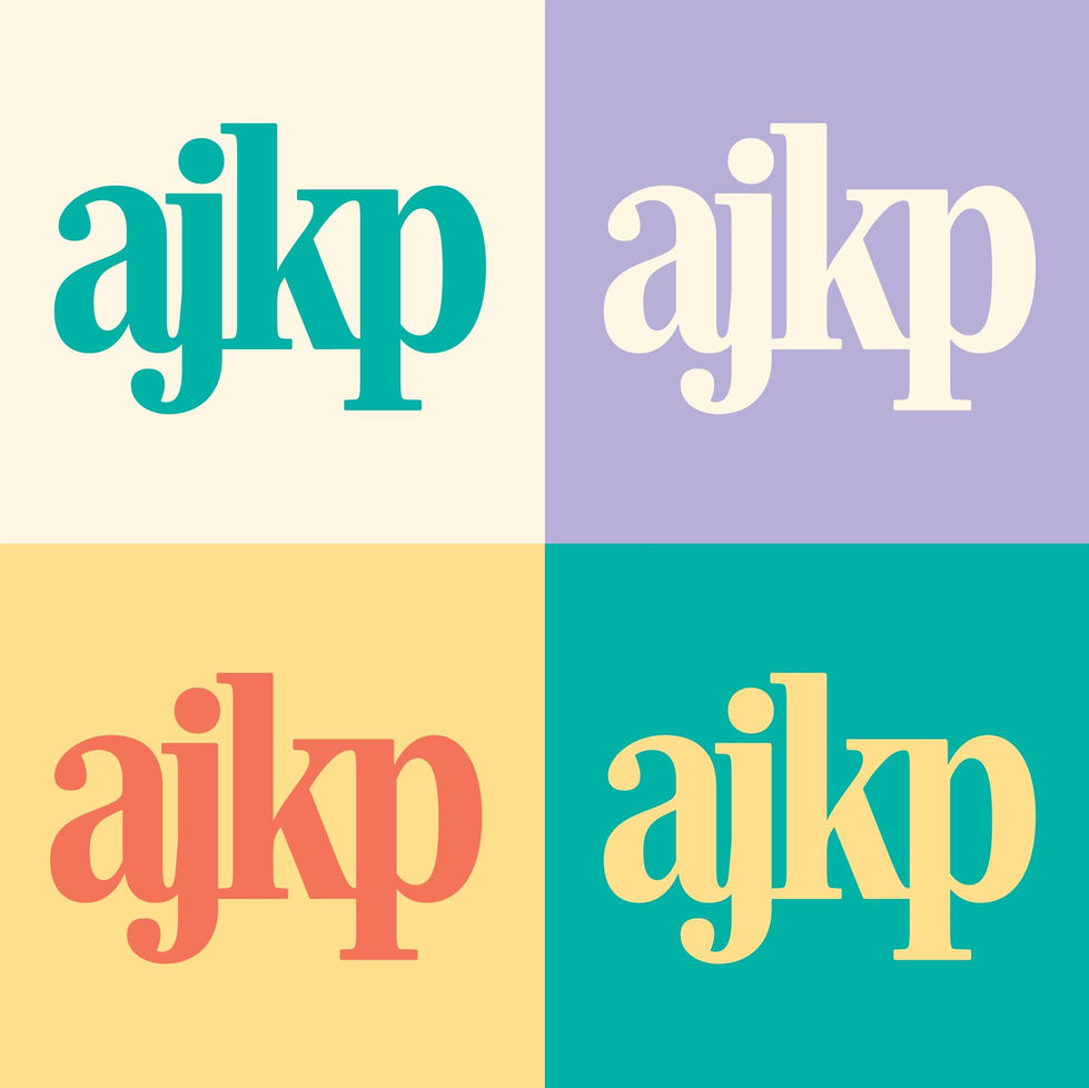 ajkp text logo