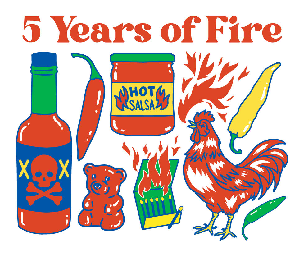 5 Years of Fire Hot Design