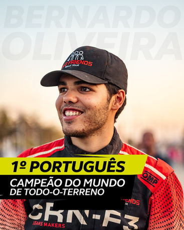 Bernardo Oliveira, de Fafe, é o primeiro português campeão mundial de todo-o-terreno