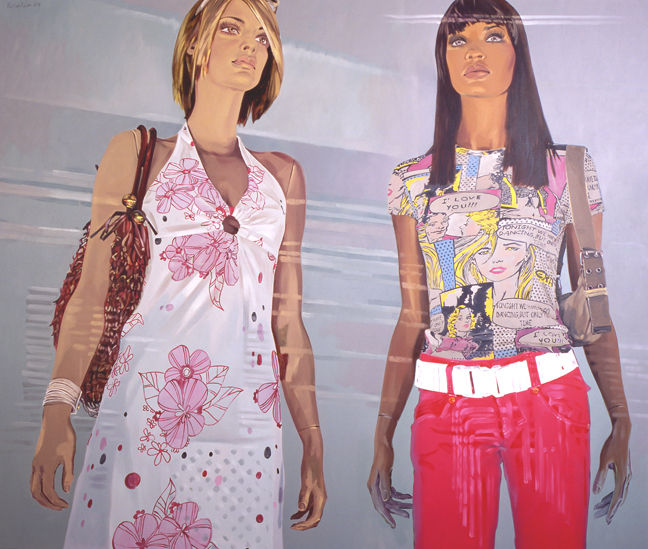 "Warhola and Mary Lichtenstein Go"