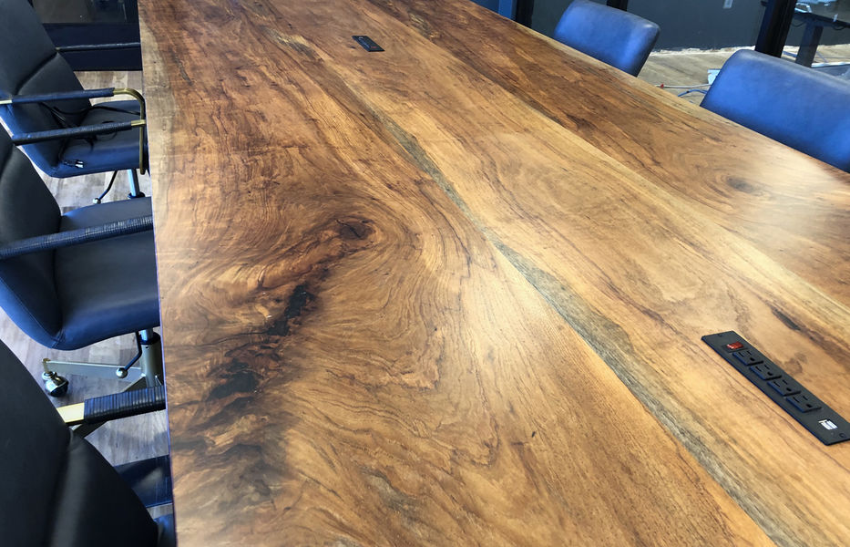 Pecan Conference Table