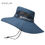 Thumbnail: New summer outdoor sun fisherman hat bucket hat