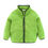 Thumbnail: Fleece Jacket Lightweight Zip Up Stand-up Collar Solid Kids Coat 