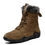 Thumbnail: New Winter Plush Snow Boots Waterproof Leather